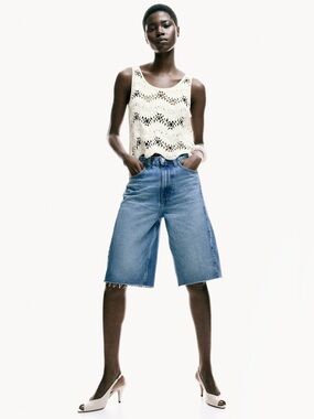 H&M CROCHET-LOOK TOP